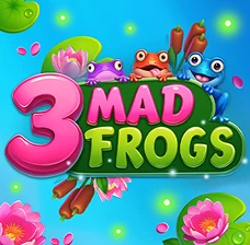 3 Mad Frogs Online HeroSpin Casino premium games
